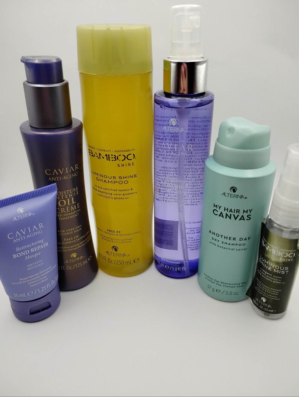 Alterna Caviar & Bamboo Assorted Hair Care Bundle*Read Descriptions For Details*